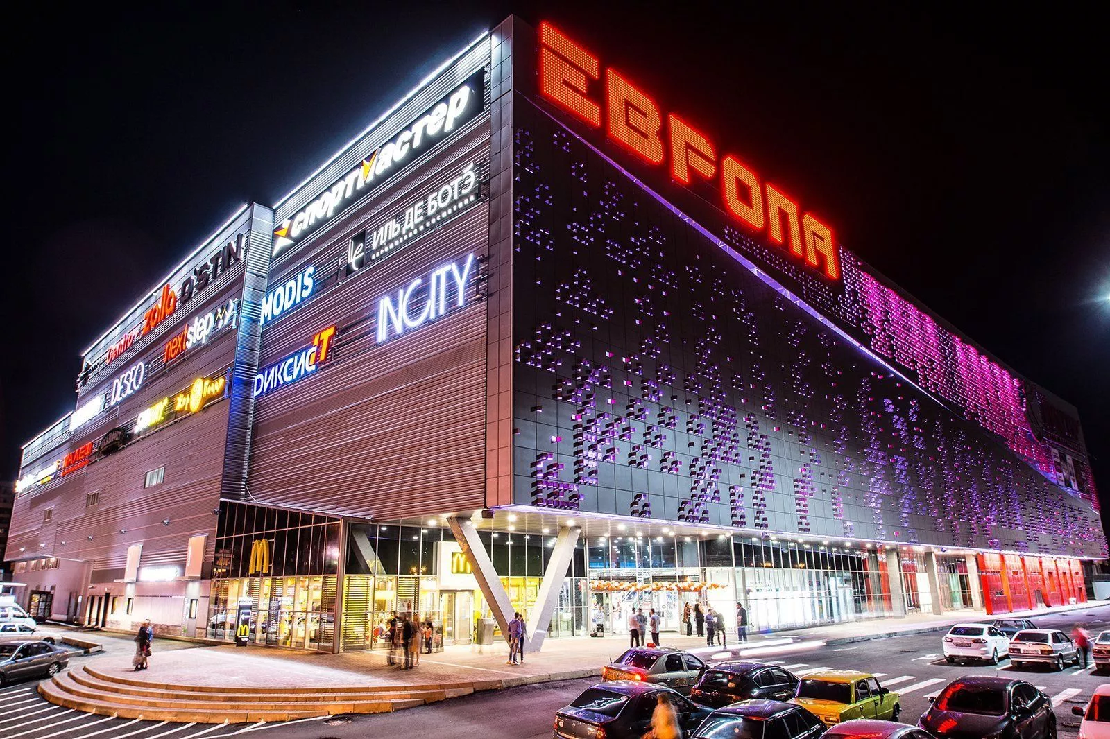 Лазерное сканирование «ТРЦ «Европа» в  Симферополе